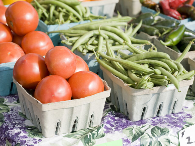 Vegetables for sale at market